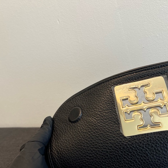 Tory Burch Black Crossbody Bag with Gold Accents - Picture 6 of 10